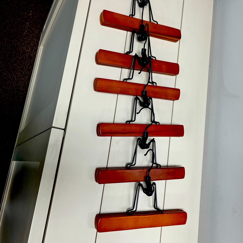 🌺Can Brahe Wooden clamp Hangers